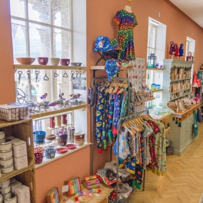 A full view of The Handmade Gift Shop.