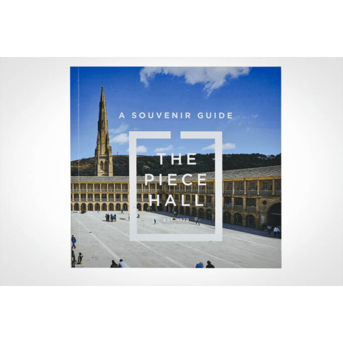The front cover of the Souvenir guide for The Piece Hall.
