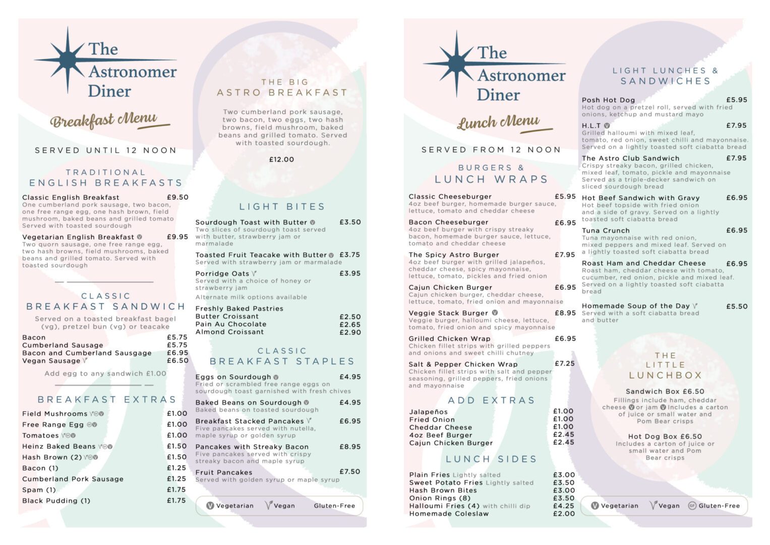 Astro Diner Menu.pdf The Astronomer Diner