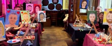 Paint Your Partner at The Wine Barrel