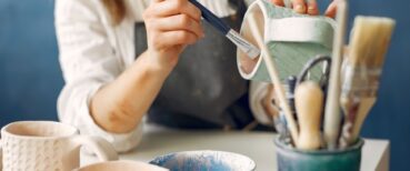 The Wine Barrel Paint & Sip: Pottery Night